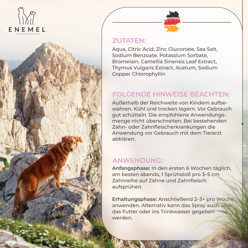 ENEMEL Dentalspray für Hunde