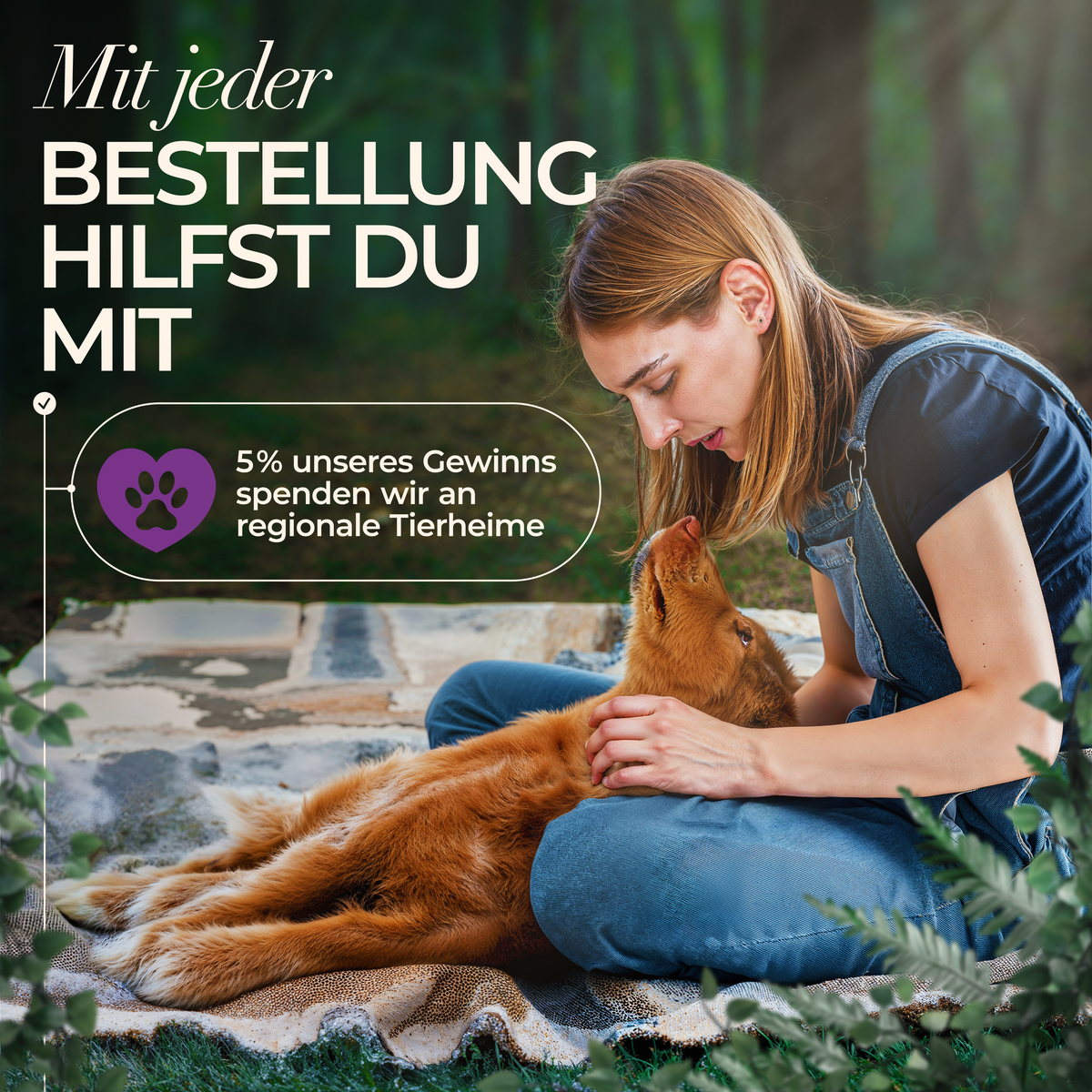 ENEMEL Fell & Haut-Komplex für Hunde